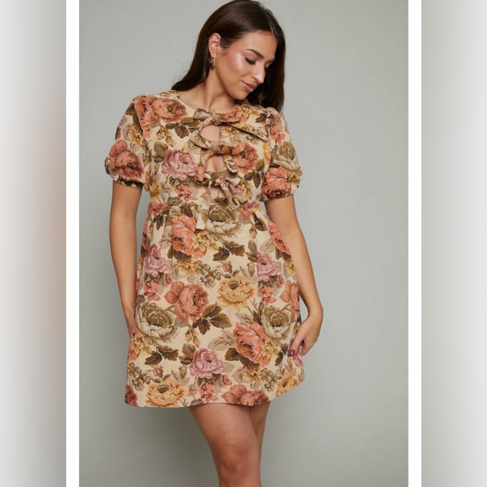 Floral Mini Dress
